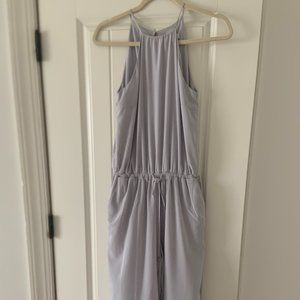 Silver Grey Jumpsuit